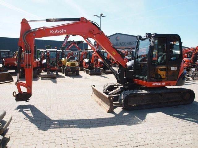 Kubota KX080-4a Mini Excavators <7t (Mini Diggers)
