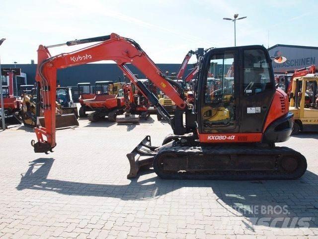 Kubota KX080-4a Mini Excavators <7t (Mini Diggers)