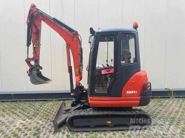 Kubota KX61-3 Mini Excavators <7t (Mini Diggers)