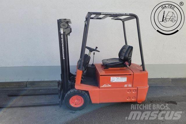 Linde E15 Electric Forklifts