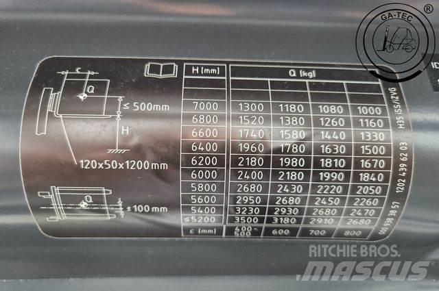 Linde H35D/1202-01 Diesel Forklifts