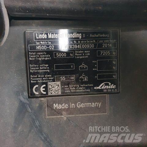 Linde H50D-02 Diesel Forklifts