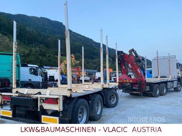 MAN TGS 33.480 6x6 Log trucks
