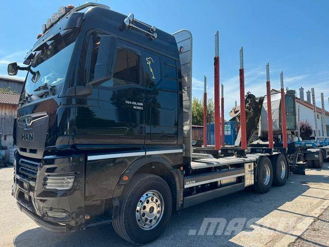 MAN TGX 26.580 Log trucks