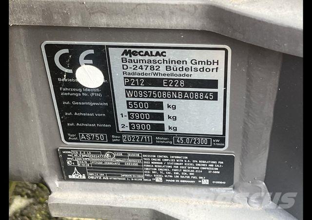 Mecalac AS 750 Wheel Loaders
