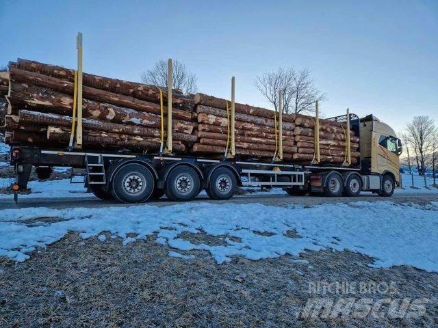  Rundholz Aufleger Logging semi-trailers