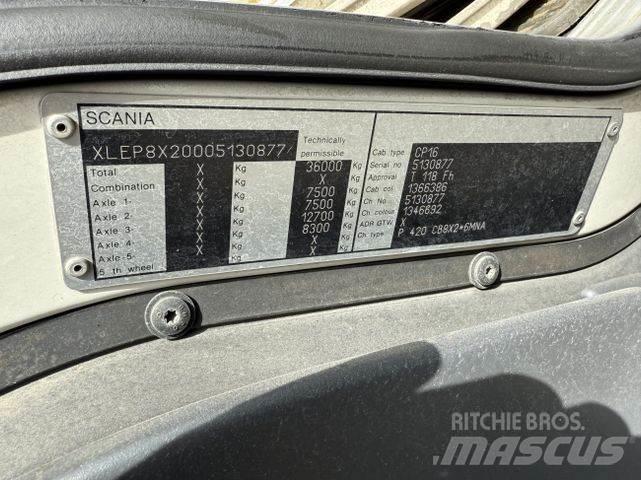 Scania P420 8X2*6 Cab & Chassis Trucks