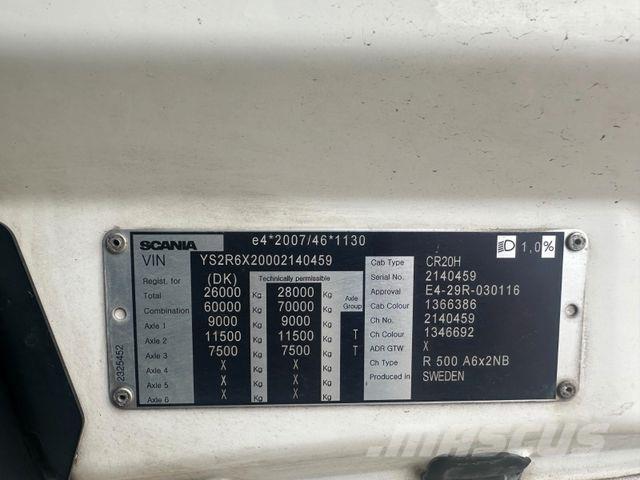 Scania R 500 6x2 Conventional Trucks / Tractor Trucks