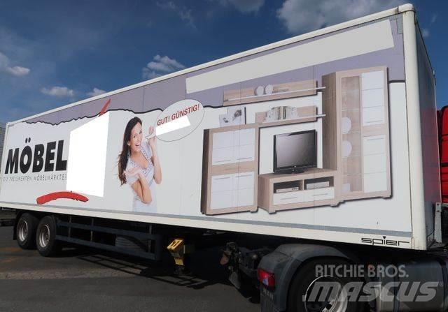 Spier SGL 290 Box body semi-trailers