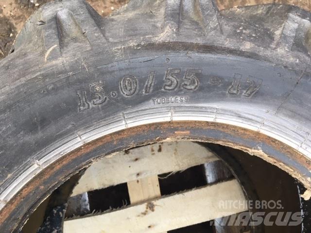  - - -  15.0/55-17 Tires, wheels and rims