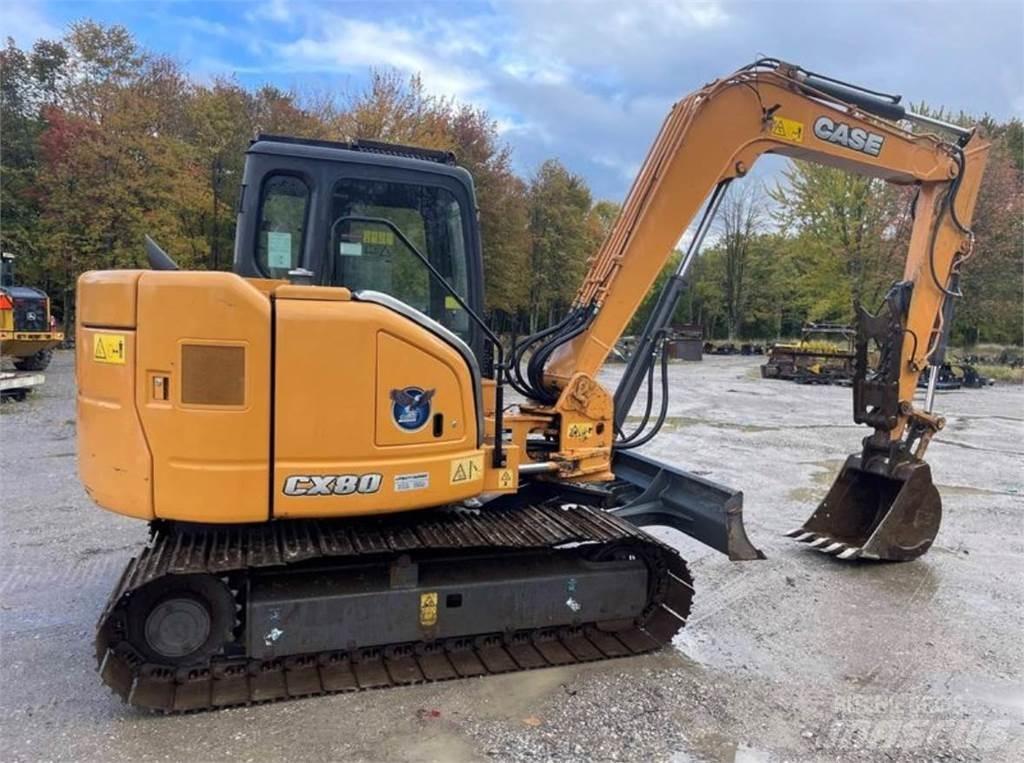 CASE CX80 Mini Excavators <7t (Mini Diggers)