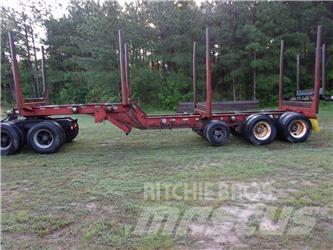 Evans 37' Logging semi-trailers
