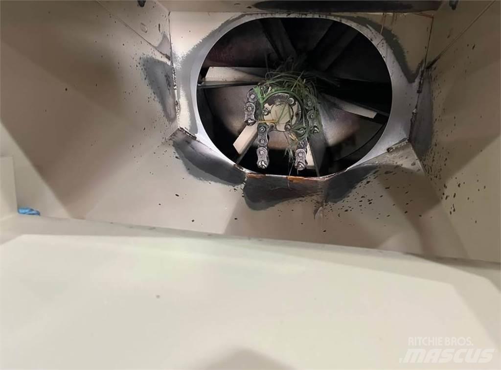 Finn B70T Receiving hoppers, blowers and elevators