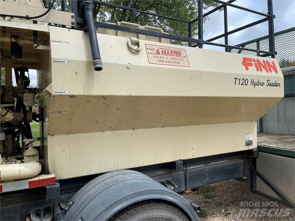 Finn T120 Receiving hoppers, blowers and elevators