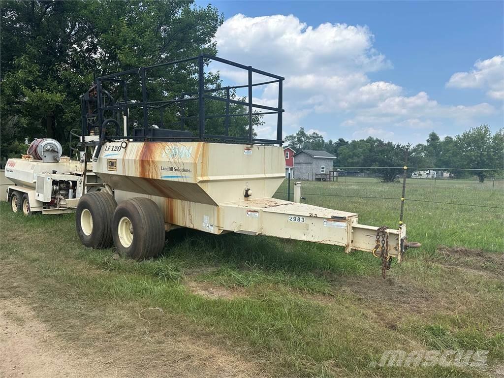Finn T120 Receiving hoppers, blowers and elevators