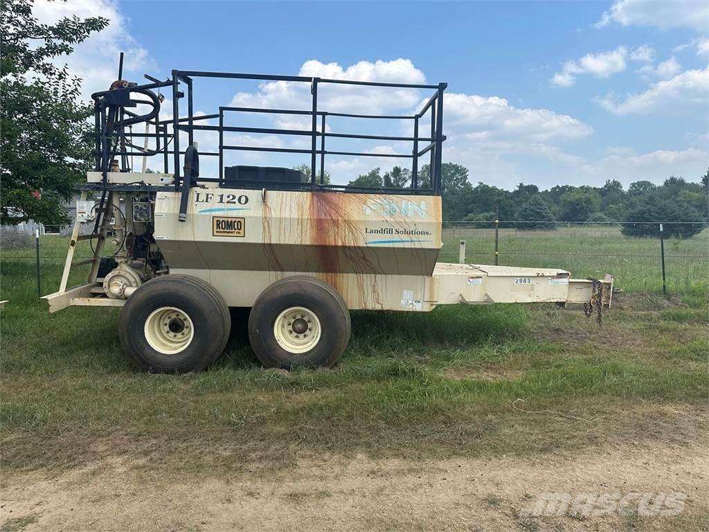 Finn T120 Receiving hoppers, blowers and elevators