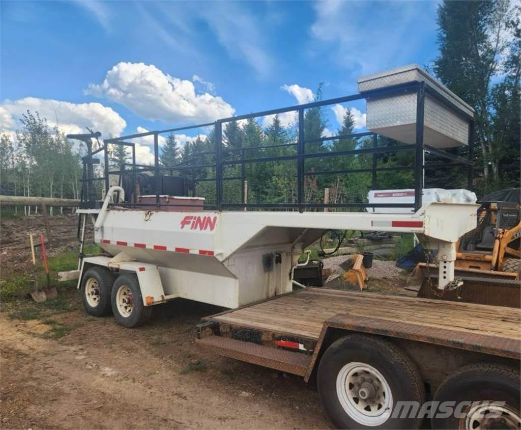 Finn T120 Receiving hoppers, blowers and elevators