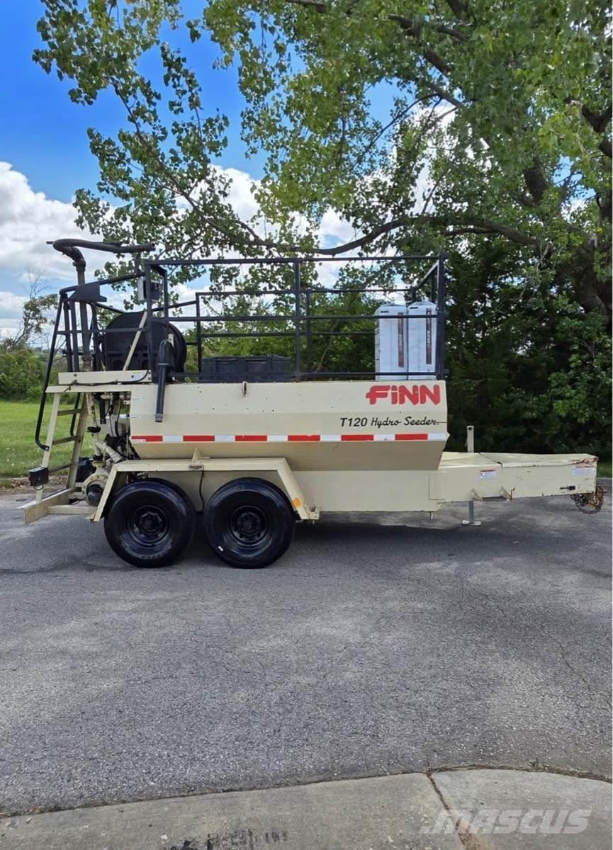 Finn T120 Receiving hoppers, blowers and elevators
