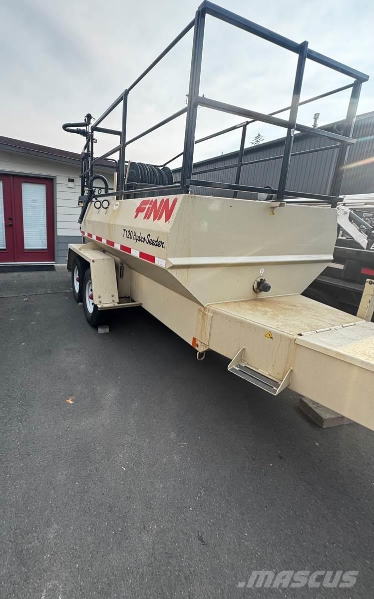 Finn T120 Receiving hoppers, blowers and elevators