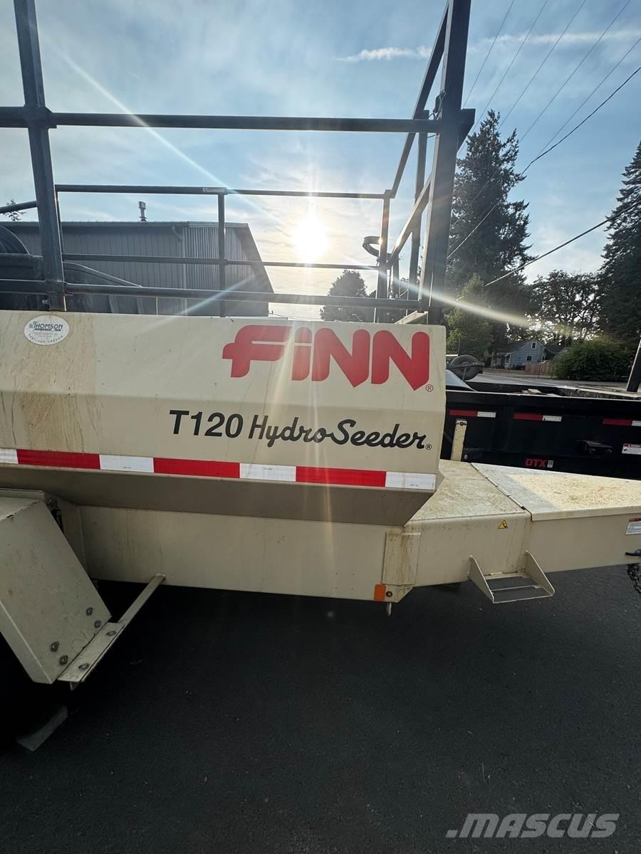 Finn T120 Receiving hoppers, blowers and elevators