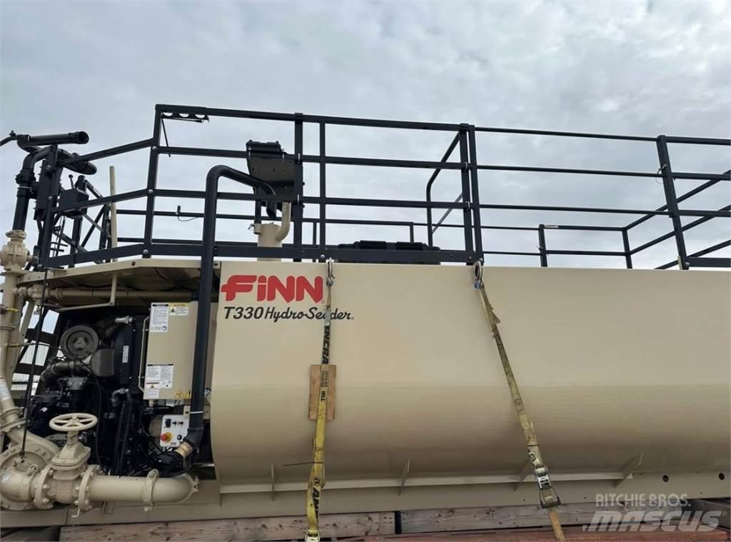 Finn T330 Receiving hoppers, blowers and elevators