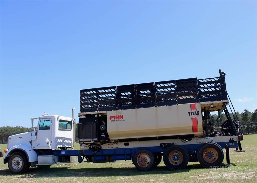 Finn T330 Receiving hoppers, blowers and elevators