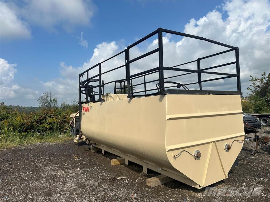 Finn T330 Receiving hoppers, blowers and elevators