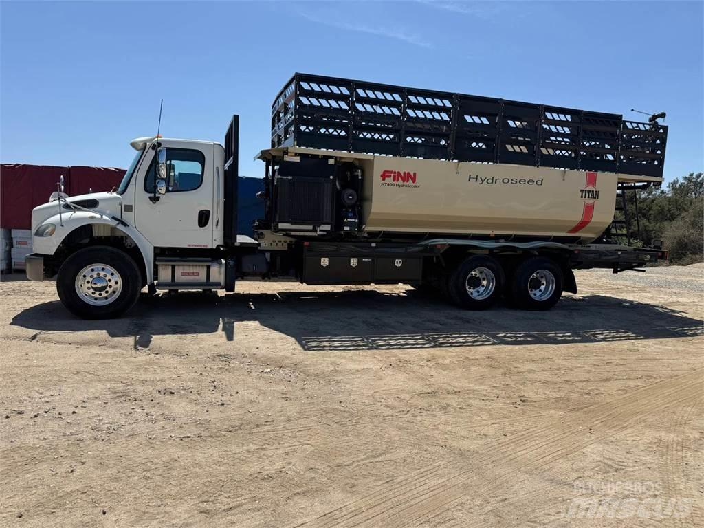 Finn T400 Receiving hoppers, blowers and elevators