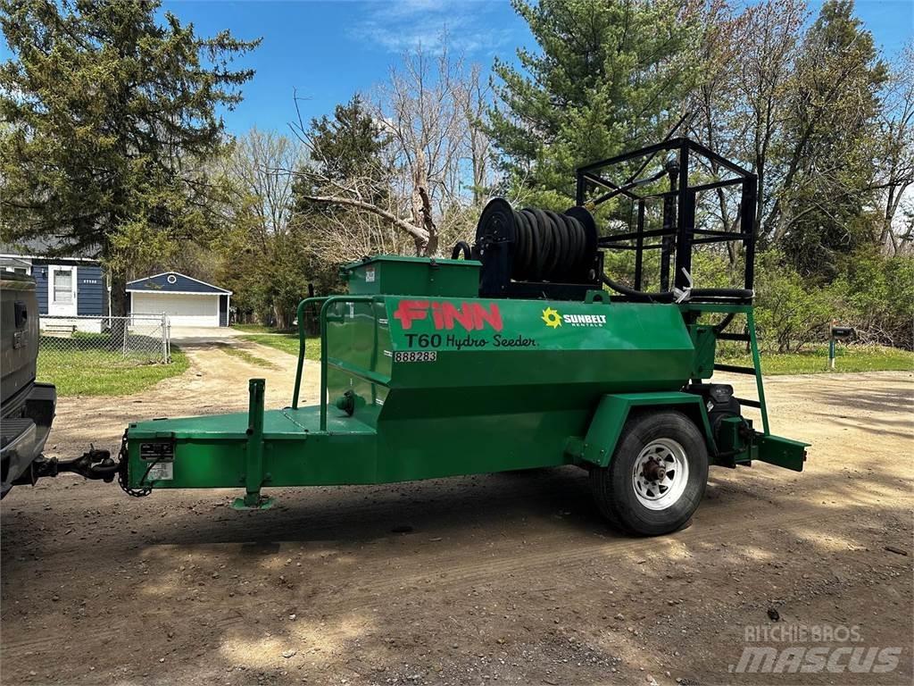 Finn T60 Receiving hoppers, blowers and elevators