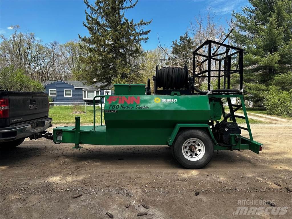 Finn T60 Receiving hoppers, blowers and elevators
