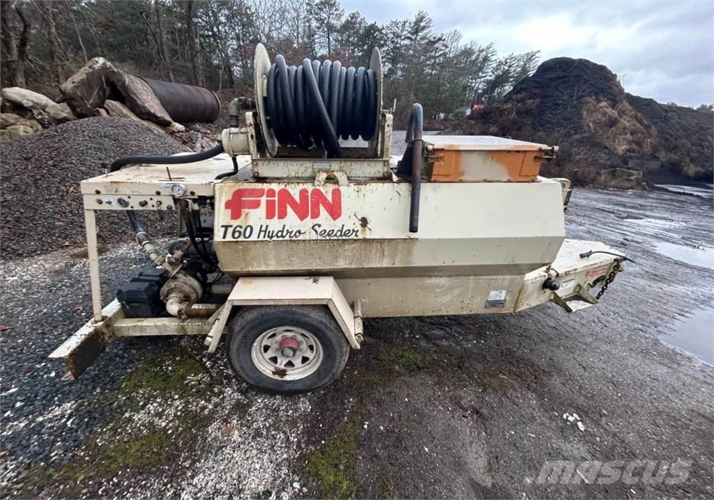 Finn T60T Receiving hoppers, blowers and elevators