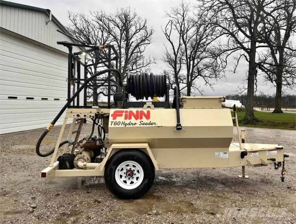 Finn T60T Receiving hoppers, blowers and elevators