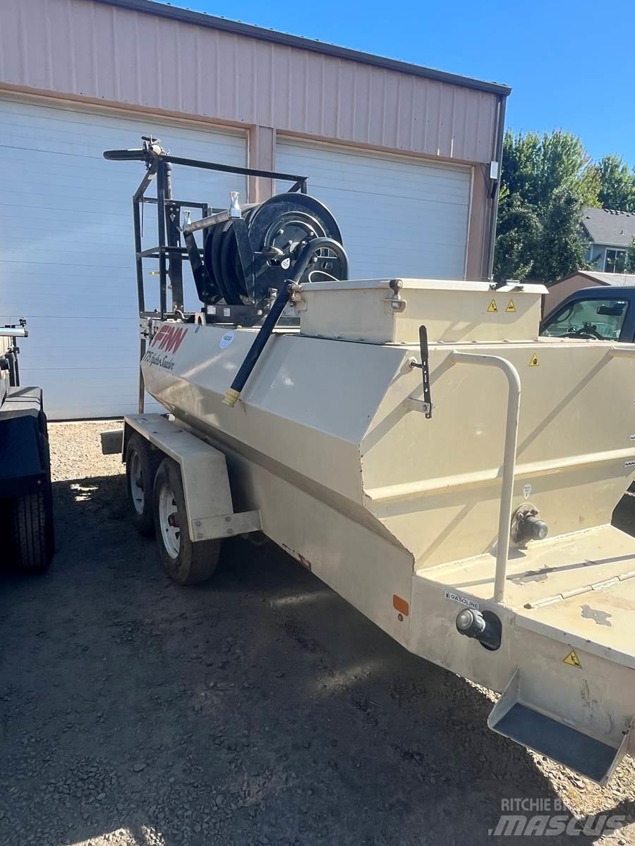 Finn T75T Receiving hoppers, blowers and elevators