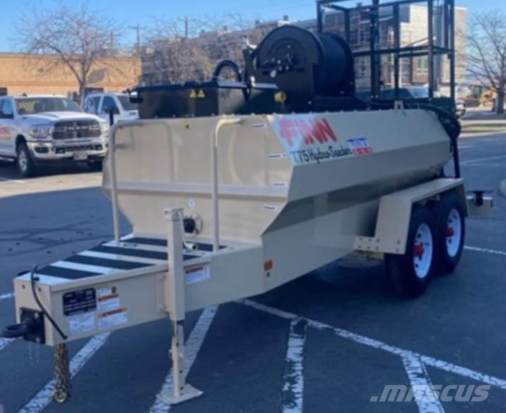 Finn T75T Receiving hoppers, blowers and elevators