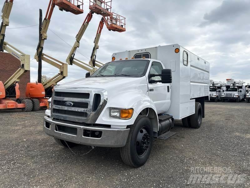 Ford F-750 Wood Chippers