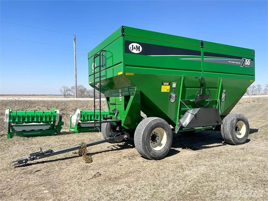 J&M 755SD Grain / Silage Trailers