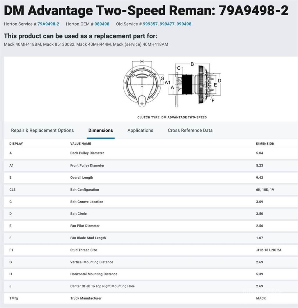 Mack AI Other Components