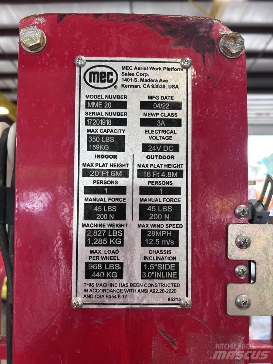 MEC OTHER Vertical mast lifts