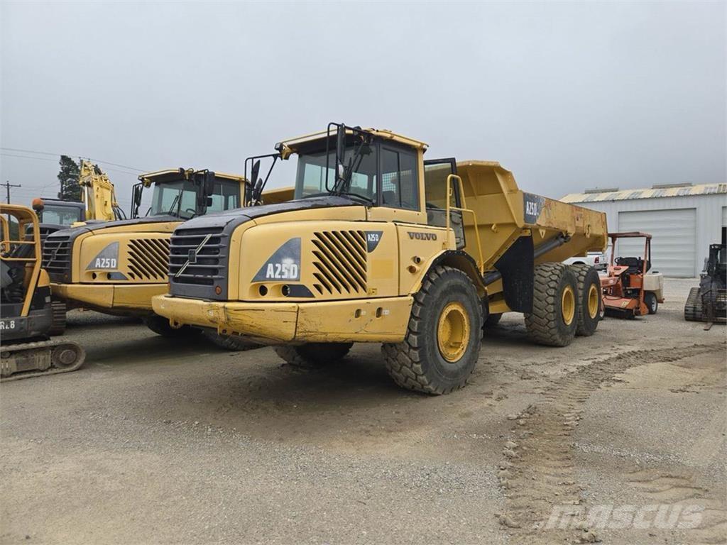 Volvo A25D Articulated Dump Trucks (ADTs)