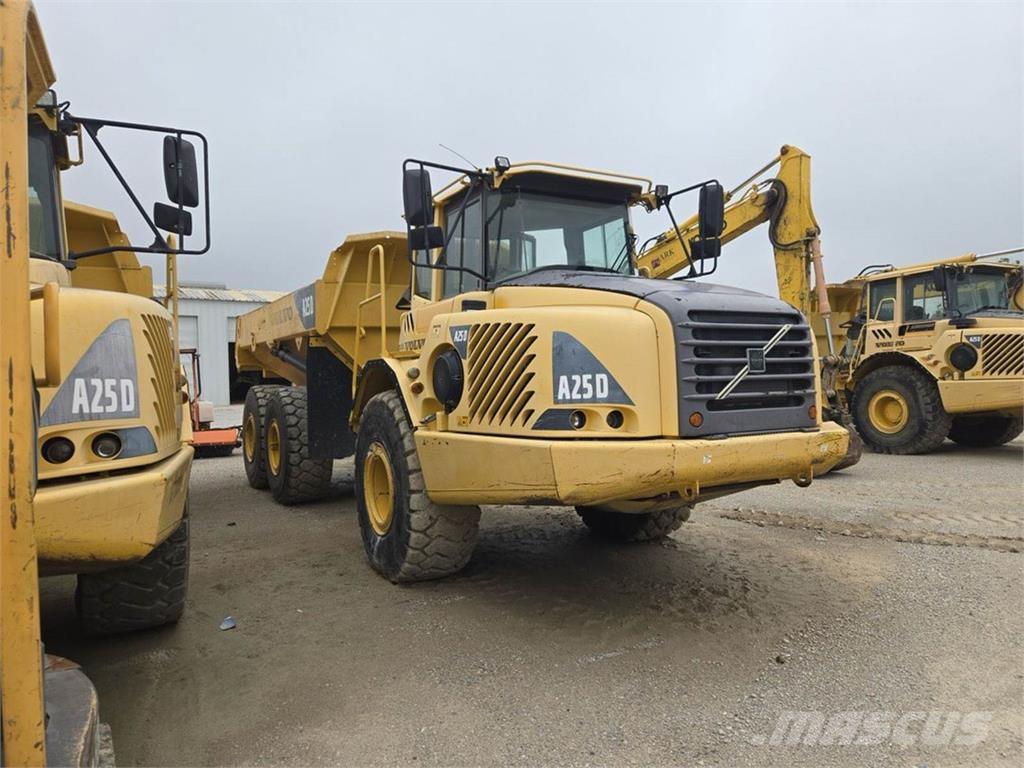 Volvo A25D Articulated Dump Trucks (ADTs)