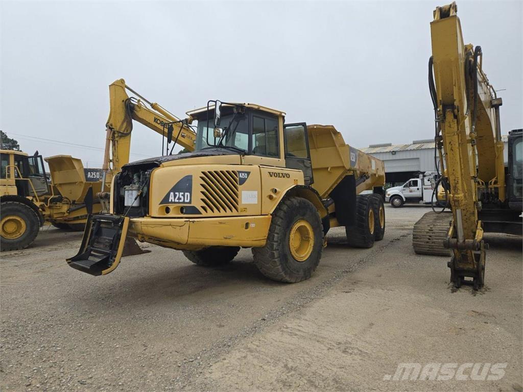 Volvo A25D Articulated Dump Trucks (ADTs)