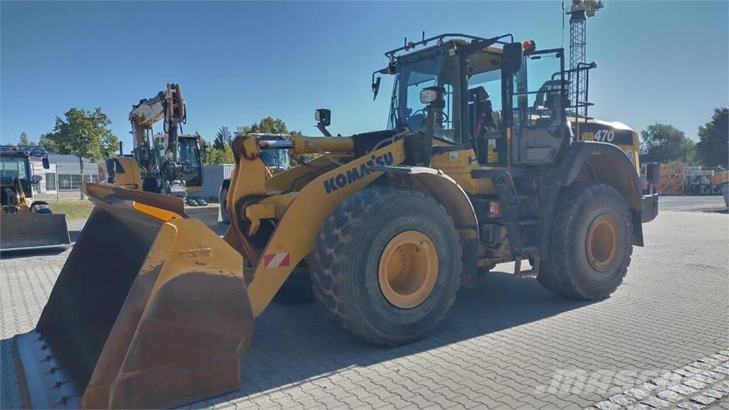 Komatsu WA 470-8 Wheel Loaders