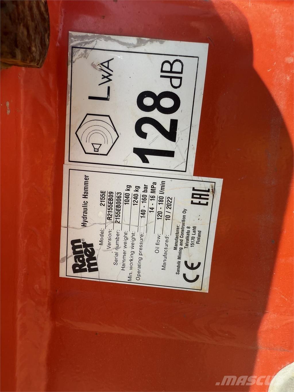 Rammer 2155E Other