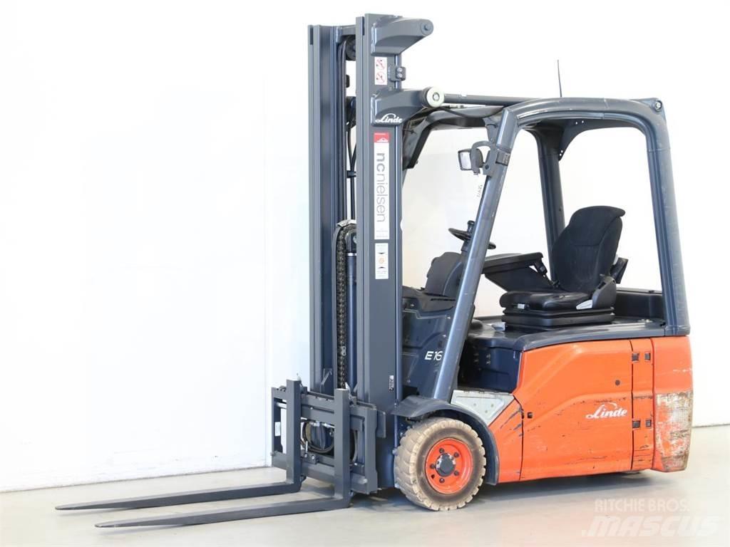 Linde E16/386-01 Electric Forklifts