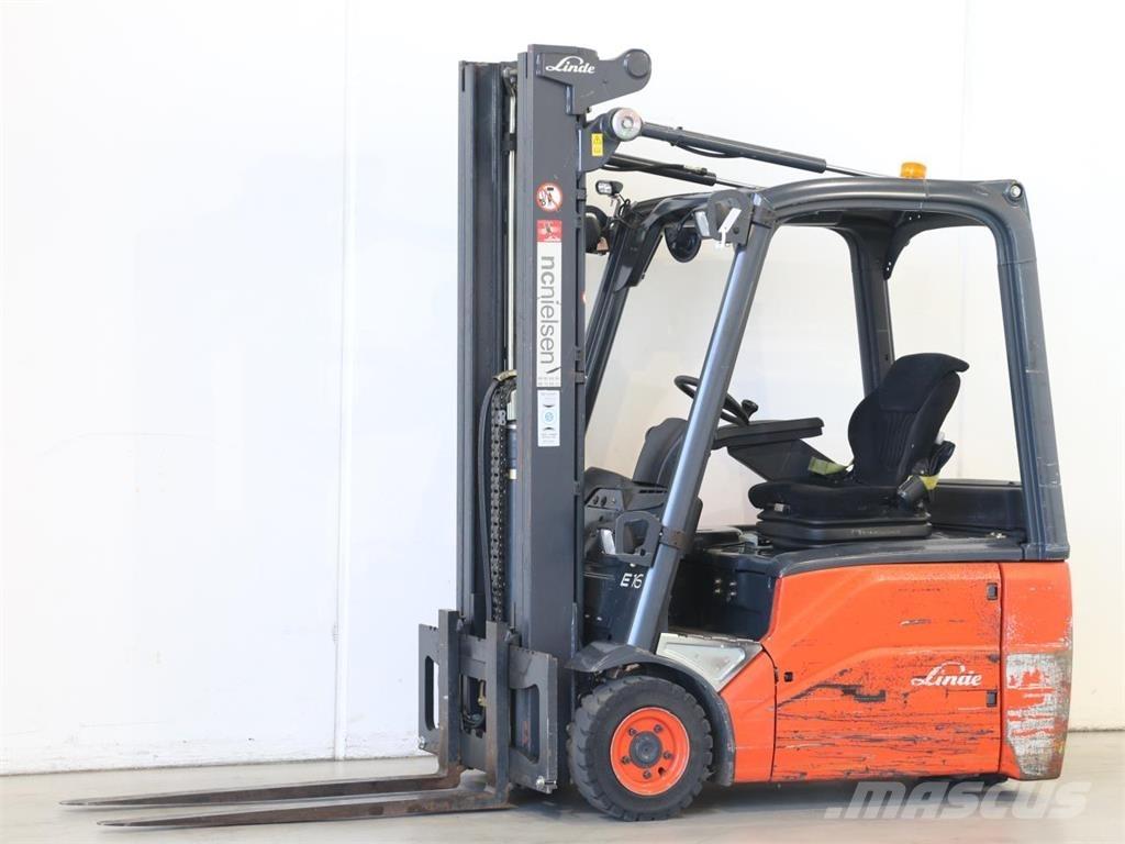 Linde E16/386-01 Electric Forklifts