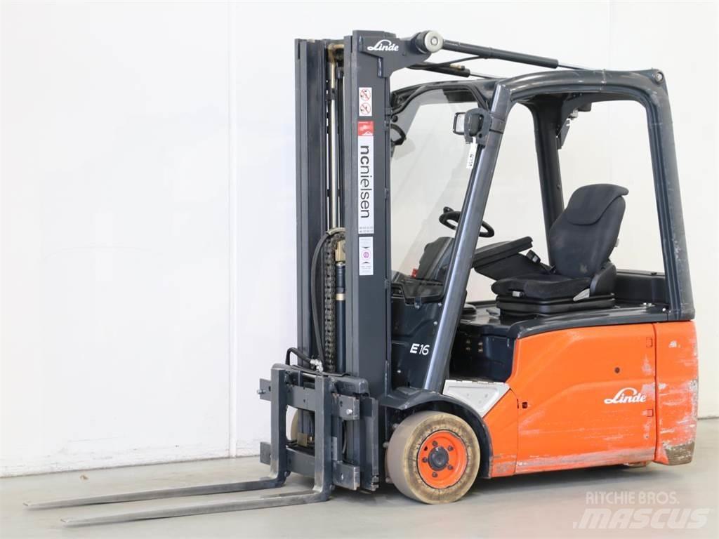 Linde E16/386-01 Electric Forklifts