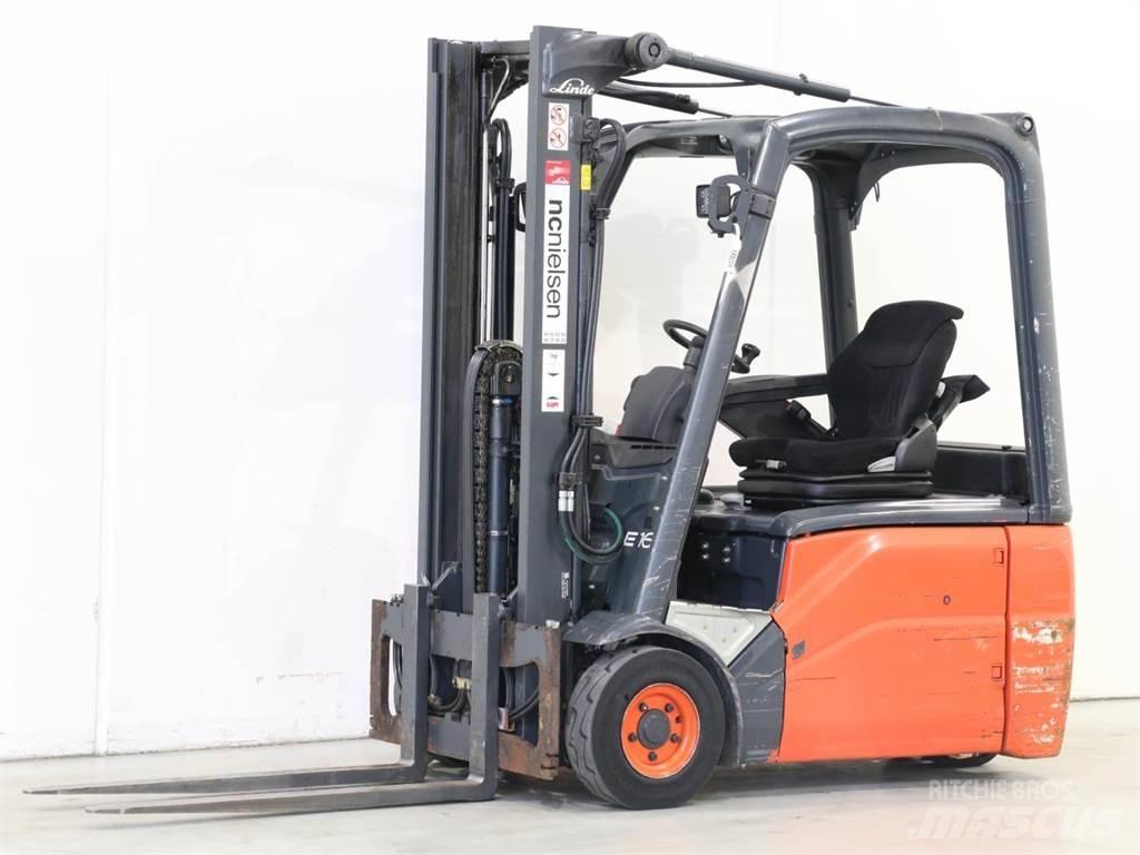 Linde E16/386-01 Electric Forklifts