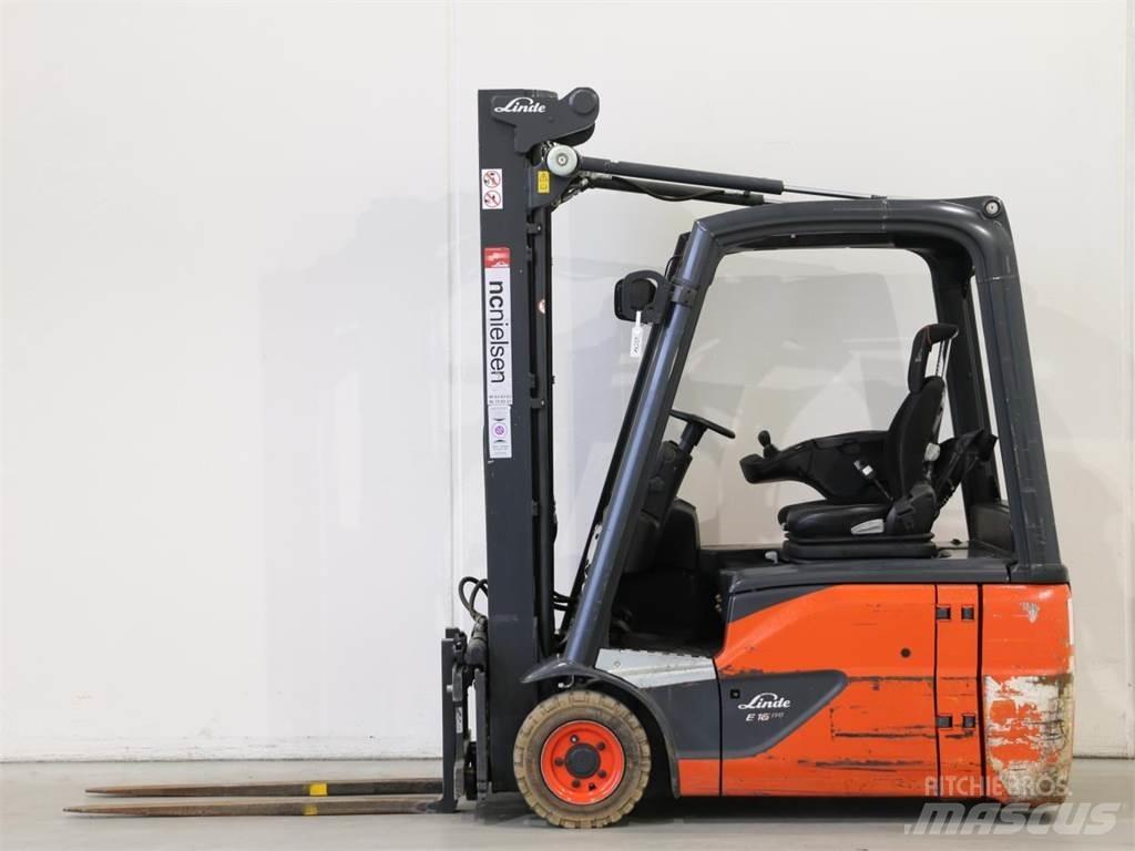 Linde E16/386-02 Electric Forklifts