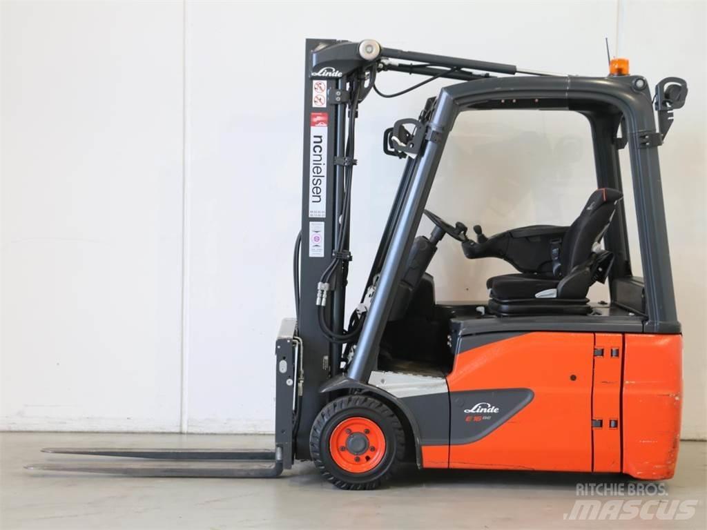 Linde E16/386-02 EVO Electric Forklifts