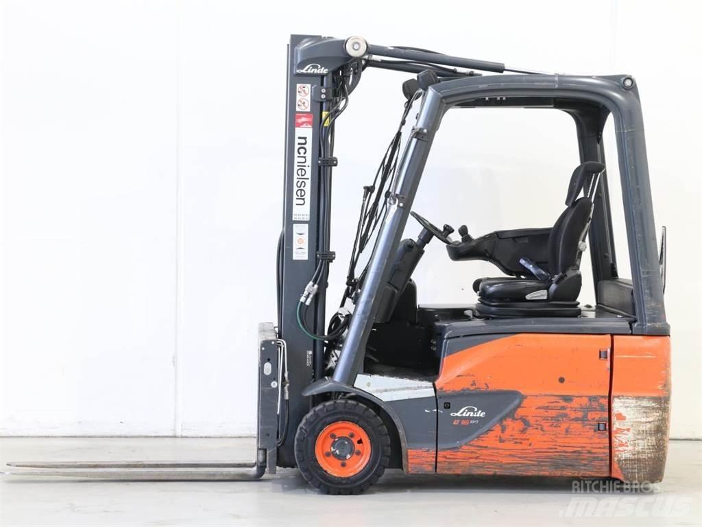 Linde E16 EVO/386-02 Electric Forklifts